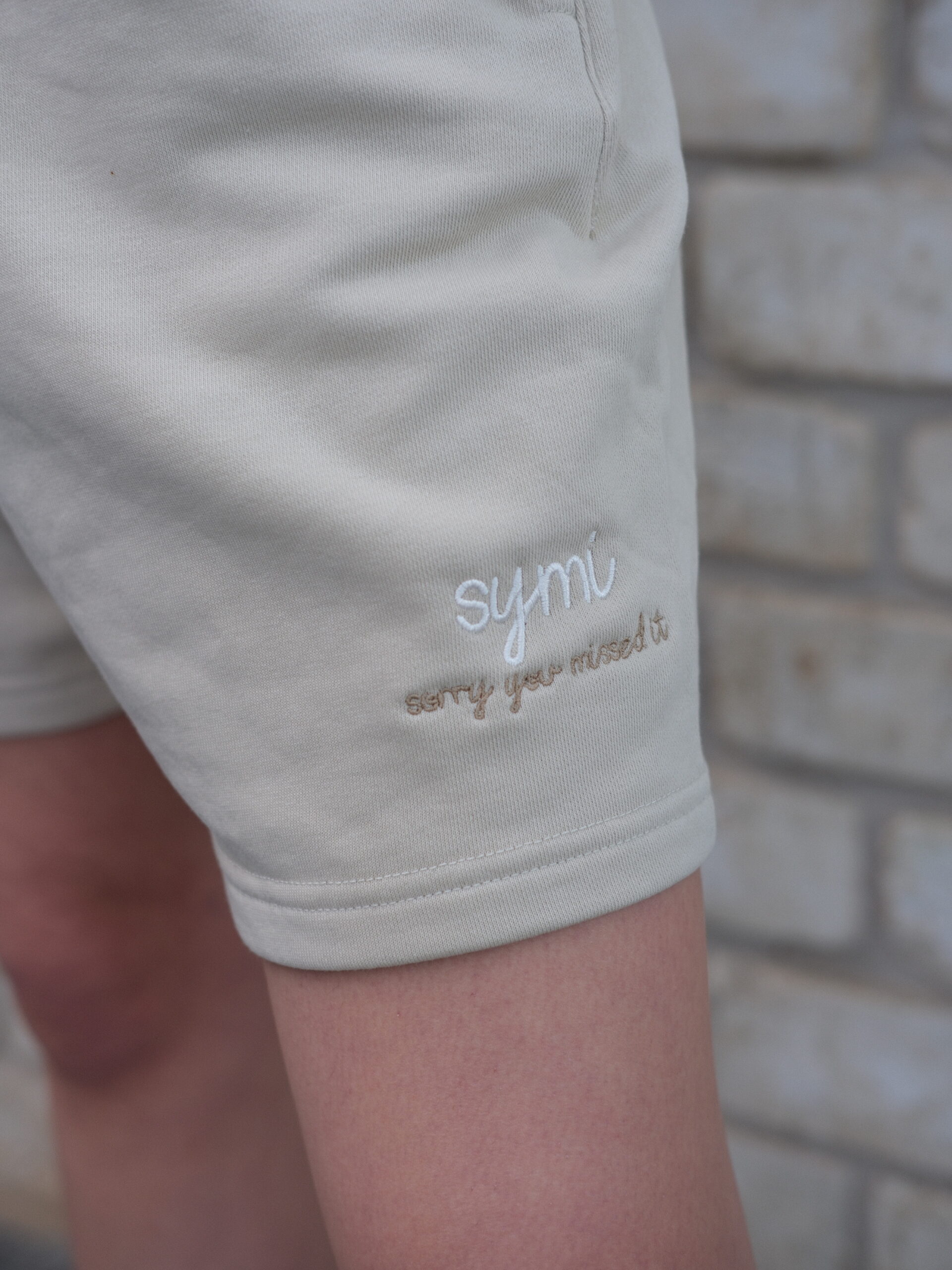 BEIGE SUIT - SHORTS